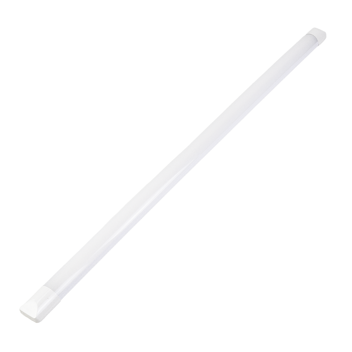 LED Unterbauleuchte, 150 cm, 45 W, 4850 lm, 3000-4000-6500 K, IP20, Lichtfarbe einstellbar, mit Anschlussblock, weiß