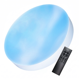 LED Sky Light, Deckenleuchte, Full Spectrum, 60W, 4800lm, IP20, ø400x40mm, 1800-12000K (CCT), weiß