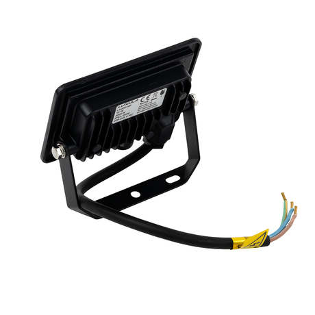 LED-Fluter, 10 W, 4000 K (neutralweiß), 1000 lm, schwarz, IP65.