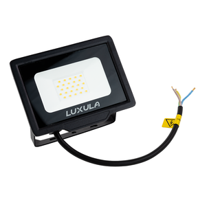 LED-Fluter, 20 W, 4000 K (neutralweiß), 2000 lm, schwarz, IP65.