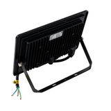 LED-Fluter, 50 W, 3000 K (warmweiß), 5000 lm, schwarz, IP65.