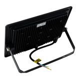 LED-Fluter, 100 W, 3000 K (warmweiß), 10000 lm, schwarz, IP65.