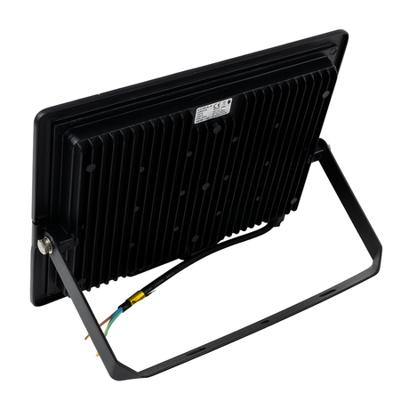 LED-Fluter, 150 W, 4000 K (neutralweiß), 15000 lm, schwarz, IP65.