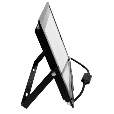 LED-Fluter, 300 W, 4000 K (neutralweiß), 30000 lm, schwarz, IP65.