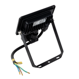 2er Pack LED-Fluter mit Bewegungsmelder, 10 W, 4000 K (neutralweiß), 1000 lm, schwarz, IP65.