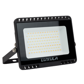 LED CCT Fluter, 50 W, 3000-6500 K (warm-, neutral-, kaltweiß), 5000 lm, schwarz, IP65.