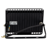 LED CCT Fluter, 50 W, 3000-6500 K (warm-, neutral-, kaltweiß), 5000 lm, schwarz, IP65.