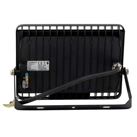 LED CCT Fluter, 50 W, 3000-6500 K (warm-, neutral-, kaltweiß), 5000 lm, schwarz, IP65.