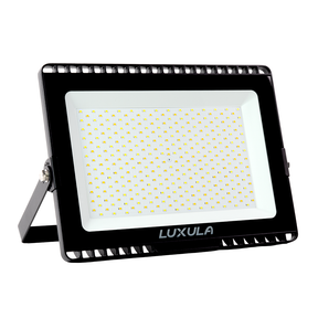 LED CCT Fluter, 150 W, 3000-6500 K (warm-, neutral-, kaltweiß), 15000 lm, schwarz, IP65.
