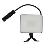 LED-Fluter, BeamPlug, 20 W, 4000 K (neutralweiß), 2400 lm, schwarz, energiesparend, verstellbare Leuchtrichtung, Plug-In Sensor Vorrichtung, IP65 Kabelverbinder, Wand- & Eckmontage