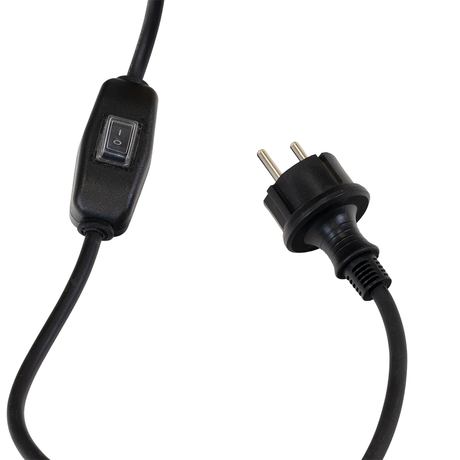 LED Baustrahler mit Stativ, 2x 50 W, 4000 K (neutralweiß), 10000 lm, IP65, Schutzkontaktstecker, Ein/Aus-Schalter