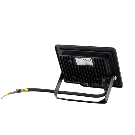 RGB LED-Fluter, 30 W, schwarz, IP65, mit Fernbedienung, RGBW-Farbwechsel