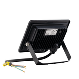 RGB LED-Fluter, 20 W, schwarz, IP65, mit Fernbedienung, RGBW-Farbwechsel