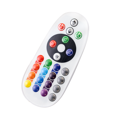 RGB LED-Fluter, 100 W, schwarz, IP65, mit Fernbedienung, RGBW-Farbwechsel