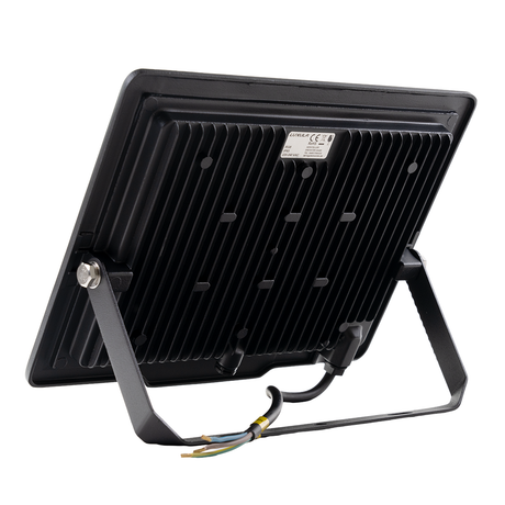 RGB LED-Fluter, 100 W, schwarz, IP65, mit Fernbedienung, RGBW-Farbwechsel