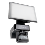 Schwenkbarer LED Fluter mit Bewegungsmelder, 20 W, 2100 lm, 4000 K (neutralweiß), IP54, flexibler Strahler, Aluminiumdruckguss, Wandleuchte