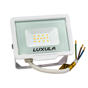 LED-Fluter, 10 W, 4000 K (neutralweiß), 1000 lm, weiß, IP65.