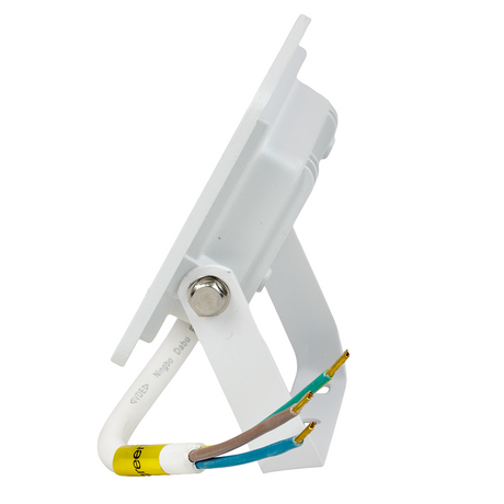 2er Pack LED-Fluter, 10 W, 4000 K (neutralweiß), 1000 lm, weiß, IP65.
