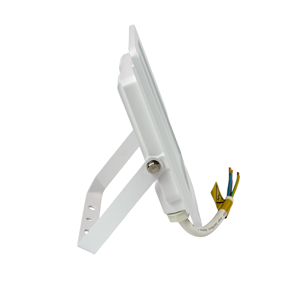 LED-Fluter, 30 W, 4000 K (neutralweiß), 3000 lm, weiß, IP65.