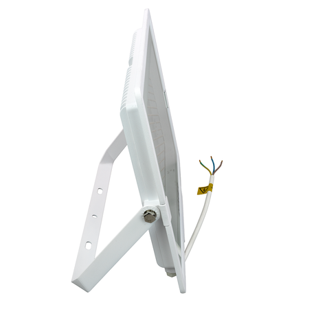 LED-Fluter, 200 W, 3000 K (warmweiß), 20000 lm, weiß, IP65.