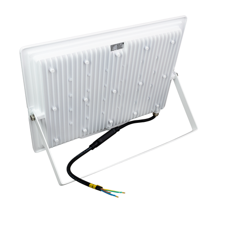 LED-Fluter, 300 W, 4000 K (neutralweiß), 30000 lm, weiß, IP65.