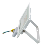 LED-Fluter mit Bewegungsmelder, 50 W, 3000 K (warmweiß), 5000 lm, weiß, IP65.