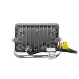 LED-Fluter, 10 W, 4000 K (neutralweiß), 900 lm, grau, IP65.