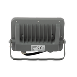 LED-Fluter, 30 W, 4000 K (neutralweiß), 3900 lm, grau, IP65.