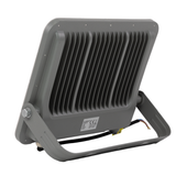 LED-Fluter, 150 W, 4000 K (neutralweiß), 18500 lm, grau, IP65.