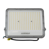 LED-Fluter, 150 W, 4000 K (neutralweiß), 18500 lm, grau, IP65.
