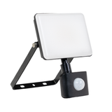 LED-Fluter mit Schnellverbinder & Bewegungsmelder, rahmenloses Design, 10 W, 4000 K (neutralweiß), 1000 lm, IP44