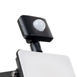 LED-Fluter mit Schnellverbinder & Bewegungsmelder, rahmenloses Design, 10 W, 4000 K (neutralweiß), 1000 lm, IP44