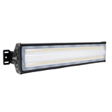 2er Pack LED-Hallenleuchte, linear, 50 W, 6000 lm, 5000 K (neutralweiß), IP65, EPISTAR LED, schwarz