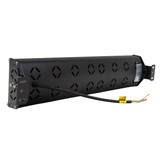 5er Pack LED-Hallenleuchte, linear, 100 W, 12000 lm, 5000 K (neutralweiß), IP65, EPISTAR LED, schwarz