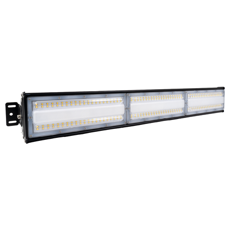 5er Pack LED-Hallenleuchte, linear, 150 W, 18000 lm, 5000 K (neutralweiß), IP65, EPISTAR LED, schwarz
