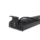 LED-Hallenleuchte, linear, 150 W, 18000 lm, 5000 K (neutralweiß), IP65, EPISTAR LED, schwarz