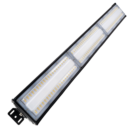 LED-Hallenleuchte, linear, 200 W, 24000 lm, 5000 K (neutralweiß), IP65, EPISTAR LED, schwarz
