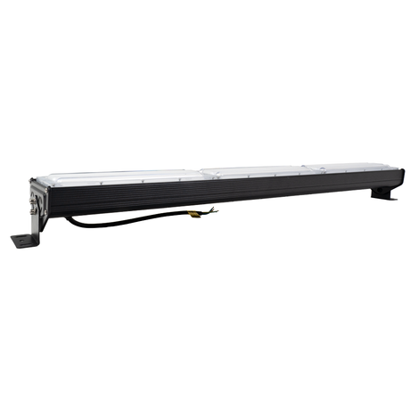 LED-Hallenleuchte, linear, 200 W, 24000 lm, 5000 K (neutralweiß), IP65, EPISTAR LED, schwarz