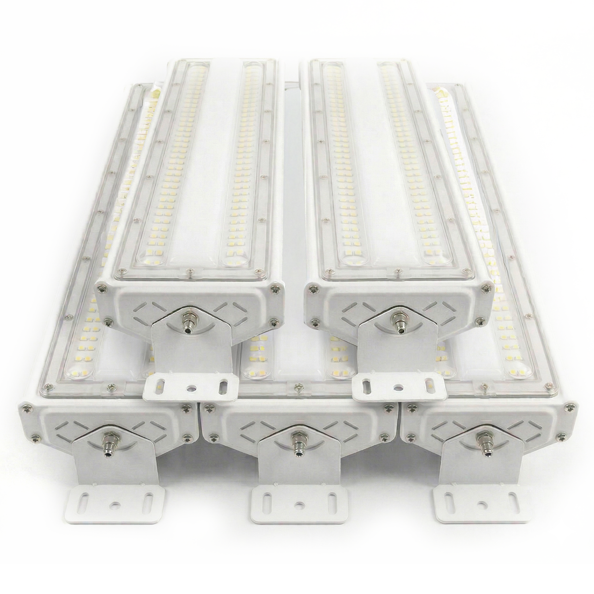 LED-Hallenleuchte, linear, 50 W, 6000 lm, 5000 K (neutralweiß), IP65, EPISTAR LED, weiß