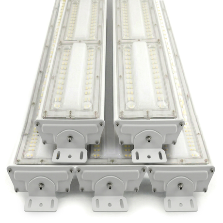 LED-Hallenleuchte, linear, 150 W, 18000 lm, 5000 K (neutralweiß), IP65, EPISTAR LED, weiß