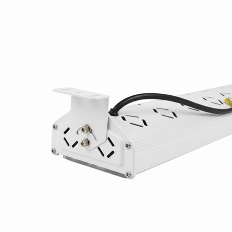 LED-Hallenleuchte, linear, 200 W, 24000 lm, 5000 K (neutralweiß), IP65, EPISTAR LED, weiß
