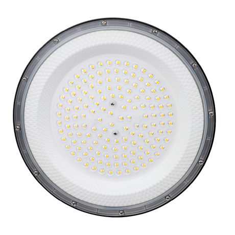 5er Pack LED-HighBay, UFO, 100 W, 10000 lm, 3CCT 3000-6500 K (warm-, neutral-, kaltweiß), IP65, EPISTAR
