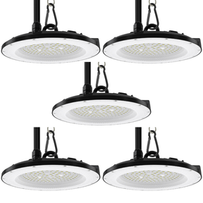 5er Pack LED-HighBay, UFO, 100 W, 10000 lm, 5000 K (neutralweiß), IP65, EPISTAR.