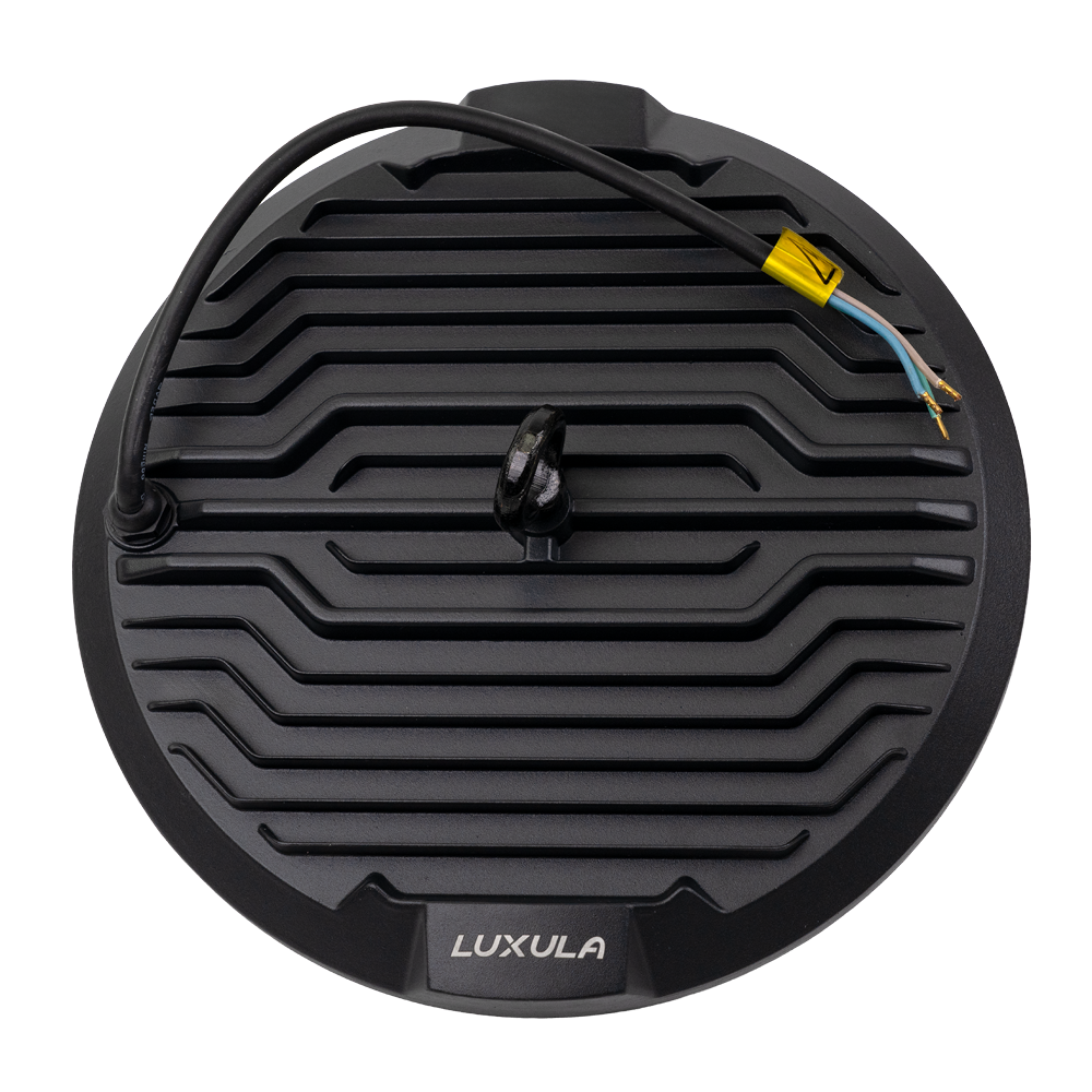 5er Pack LED-HighBay, UFO, schwarz, 150 W, 15000 lm, 5000 K (neutralweiß), IP65