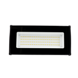 LED-Highbay linear, 50 W / 5000 lm (100 lm/W), 4000 K (neutralweiß), schlagfester LED Hallentiefstrahler IP65, schwarz
