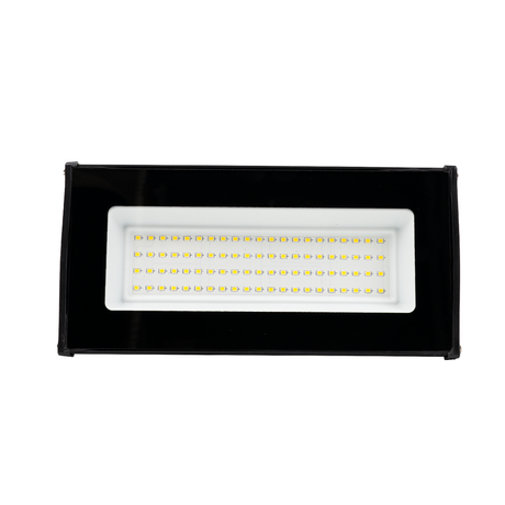 8er Pack LED-Hallenleuchte, linear, 50 W, 5000 lm, 4000 K (neutralweiß), IP65, schwarz