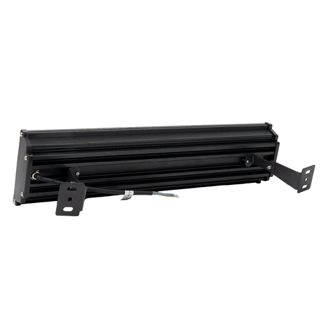 4er Pack LED-Hallenleuchte, linear, 100 W, 10000 lm, 4000 K (neutralweiß), IP65, schwarz
