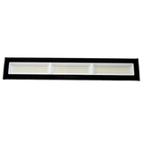 6er Pack LED-Hallenleuchte, linear, 150 W, 15000 lm, 4000 K (neutralweiß), IP65, schwarz