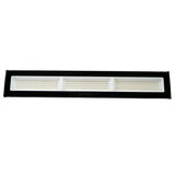 2er Pack LED-Hallenleuchte, linear, 200 W, 20000 lm, 4000 K (neutralweiß), IP65, schwarz