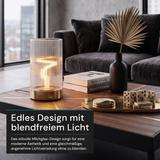 LED Tischleuchte, dimmbar, 0,5 W, 110×110×175, 30 lm